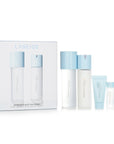 Blue Hyaluronic acid skincare kit for fine line reduction and skin elasticity