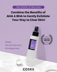 AHA/BHA toner for daily exfoliation and clear skin