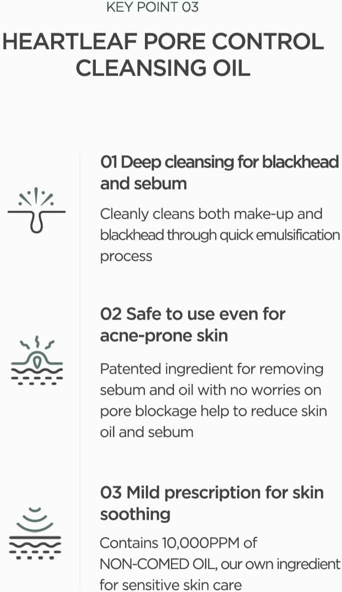 The Benefits of Heartleaf Pore Control Cleansing Oil for Acne-Prone Skin