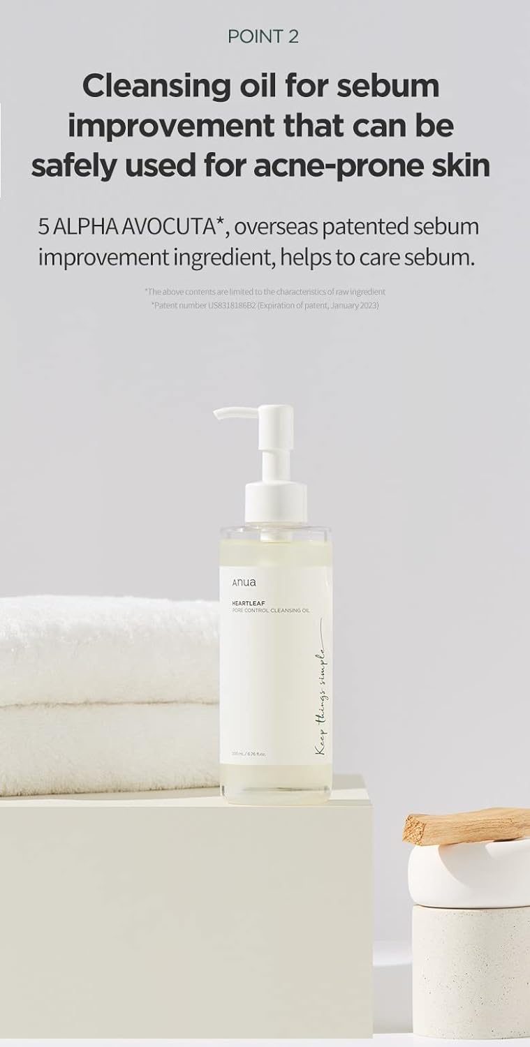 Experience the Superior Pore-Clearing Abilities of Heartleaf Pore Control Cleansing Oil