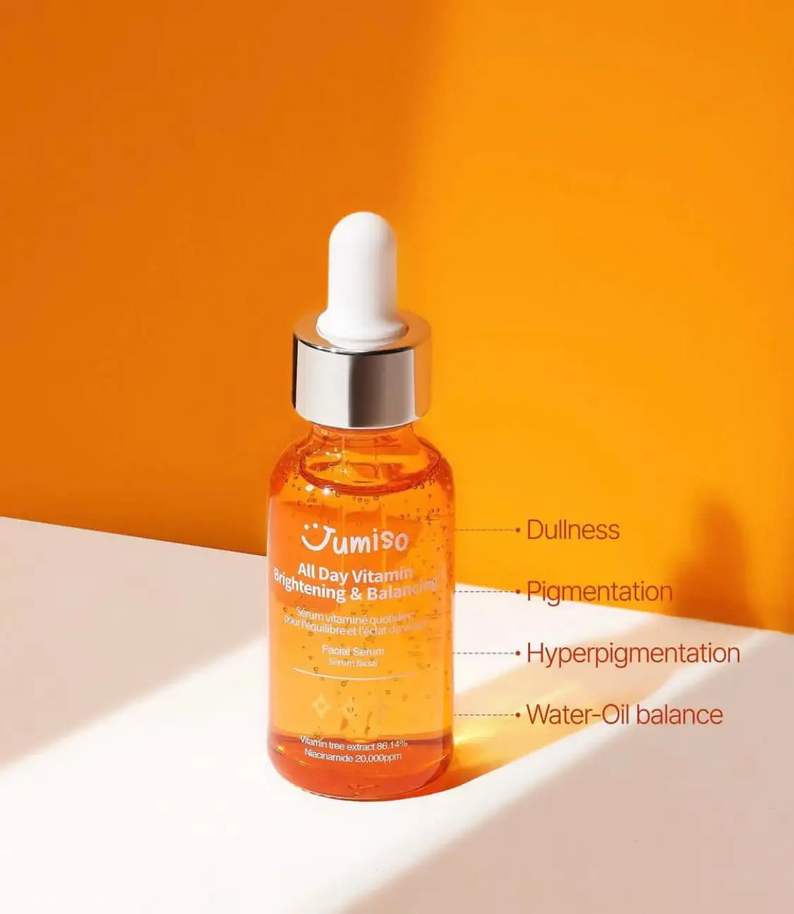 Unveil a brighter, more radiant complexion with the nutrient-rich formula of All Day Vitamin Brightening & Balancing Facial Serum, designed to combat dullness and uneven skin tone